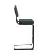 TABURETE VERDE TEJIDO-METAL CONTRACT 44 X 50 X 115 CM