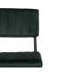 TABURETE VERDE TEJIDO-METAL CONTRACT 44 X 50 X 115 CM