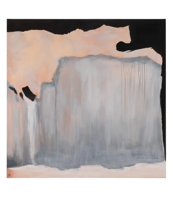 PINTURA ABSTRACTO LIENZO DECORACIÓN 120 X 120 CM