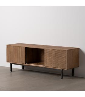 MUEBLE TV NATURAL MADERA DE MANGO SALÓN 155 X 40 X 55 CM