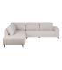 SOFÁ CHAISE LONGUE IZQUIERDA CREMA 266 X 222 X 80 CM