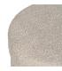 PUF BEIGE TEJIDO SALÓN 42 X 42 X 46 CM