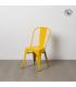 SILLA APILABLE AMARILLO METAL DALLAS 45 X 52,50 X 85 CM