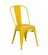 SILLA APILABLE AMARILLO METAL DALLAS 45 X 52,50 X 85 CM