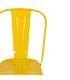 SILLA APILABLE AMARILLO METAL DALLAS 45 X 52,50 X 85 CM