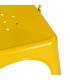 SILLA APILABLE AMARILLO METAL DALLAS 45 X 52,50 X 85 CM