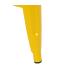 TABURETE AMARILLO METAL DALLAS 42 X 42 X 61,20 CM