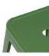 TABURETE VERDE METAL DALLAS INDUSTRIAL 42 X 42 X 61,20 CM
