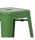 TABURETE VERDE METAL DALLAS INDUSTRIAL 42 X 42 X 61,20 CM