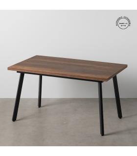MESA EXTENSIBLE MARRÓN METAL-MADERA PAX 138 X 85 X 76 CM