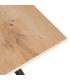 MESA EXTENSIBLE NATURAL METAL-MADERA PAX 90 X 60 X 75 CM