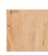 MESA EXTENSIBLE NATURAL METAL-MADERA PAX 90 X 60 X 75 CM