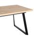 MESA EXTENSIBLE NATURAL METAL-MADERA PAX 170 X 90 X 75 CM