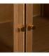 VITRINA NATURAL DM-MADERA 84,50 X 42,50 X 198 CM