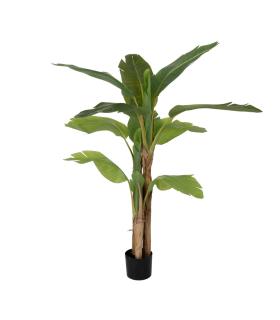 PLANTA PLATANERO VERDE GOMA DECORACIÓN 150 CM