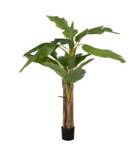 PLANTA PLATANERO VERDE GOMA DECORACIÓN 200 CM