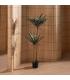 PLANTA YUCA VERDE GOMA DECORACIÓN 125 CM