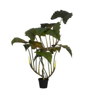 PLANTA COLOCASIA VERDE POLIETILENO 185 CM