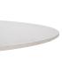 MESA COMEDOR BLANCO-NATURAL 120 X 120 X 75 CM