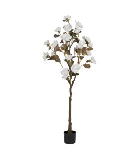 ÁRBOL MAGNOLIA BLANCO PVC JARDÍN 170 CM