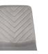 SILLA GRIS CLARO TERCIOPELO CONTRACT 45 X 51 X 88,50 CM