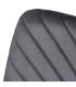 SILLA GRIS TERCIOPELO CONTRACT 45 X 51 X 88,50 CM