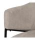 SILLA BEIGE TEJIDO-METAL 54 X 60 X 78 CM