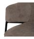 SILLA TAUPE TEJIDO-METAL 54 X 60 X 78 CM