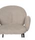 SILLA BEIGE TEJIDO-METAL 66 X 60 X 79 CM