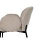 SILLA BEIGE TEJIDO-METAL 66 X 60 X 79 CM