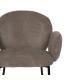 SILLA TAUPE TEJIDO-METAL 66 X 60 X 79 CM
