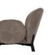 SILLA TAUPE TEJIDO-METAL 66 X 60 X 79 CM