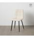 SILLA BLANCO TEJIDO-METAL CONTRACT 44 X 42 X 89 CM