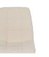 SILLA BLANCO TEJIDO-METAL CONTRACT 44 X 42 X 89 CM