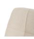 SILLA BLANCO TEJIDO-METAL CONTRACT 44 X 42 X 89 CM