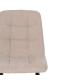 SILLA BEIGE TEJIDO-METAL CONTRACT 44 X 42 X 89 CM