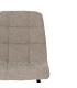 SILLA TAUPE TEJIDO-METAL CONTRACT 44 X 42 X 89 CM