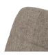 SILLA TAUPE TEJIDO-METAL CONTRACT 44 X 42 X 89 CM