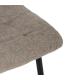 SILLA TAUPE TEJIDO-METAL CONTRACT 44 X 42 X 89 CM