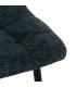 SILLA AZUL TEJIDO-METAL CONTRACT 44 X 42 X 89 CM