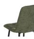 SILLA VERDE TEJIDO-METAL CONTRACT 44 X 42 X 89 CM