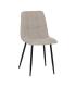 SILLA GRIS TEJIDO-METAL CONTRACT 44 X 42 X 89 CM