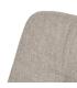 SILLA GRIS TEJIDO-METAL CONTRACT 44 X 42 X 89 CM
