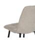 SILLA GRIS TEJIDO-METAL CONTRACT 44 X 42 X 89 CM