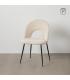 SILLA BLANCO TEJIDO-METAL CONTRACT 49 X 60 X 81 CM