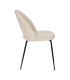 SILLA BLANCO TEJIDO-METAL CONTRACT 49 X 60 X 81 CM