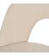 SILLA BLANCO TEJIDO-METAL CONTRACT 49 X 60 X 81 CM