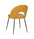 SILLA AMARILLO TEJIDO-METAL CONTRACT 49 X 60 X 81 CM