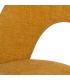 SILLA AMARILLO TEJIDO-METAL CONTRACT 49 X 60 X 81 CM