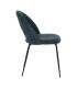 SILLA AZUL TEJIDO-METAL CONTRACT 49 X 60 X 81 CM